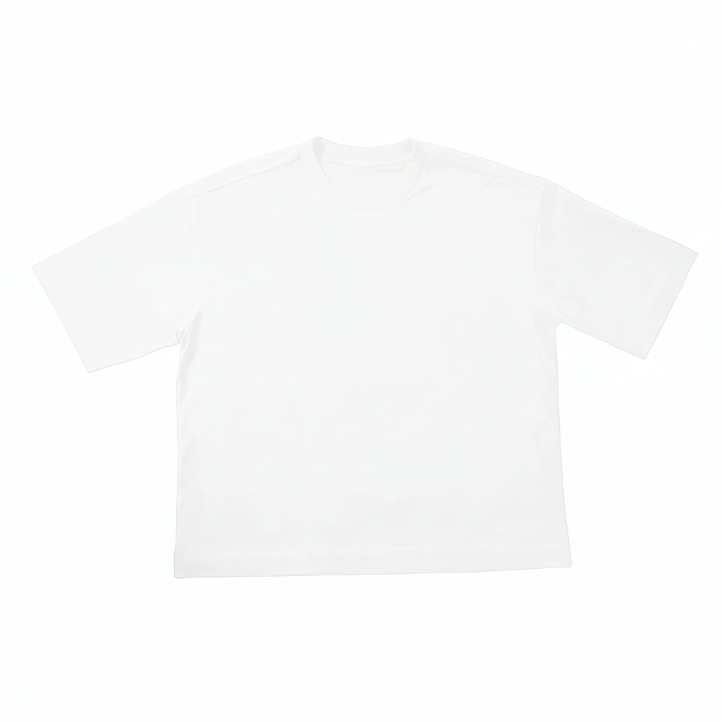 TSHIRT CORTE BOXY OVER 240 GSM